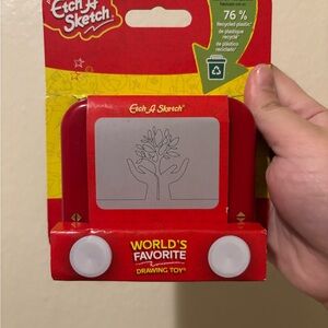 Etch A Sketch Red Drawing Toy
